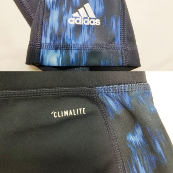 Adidas Midrise Climalite Print Leggings - Picture 6 of 8